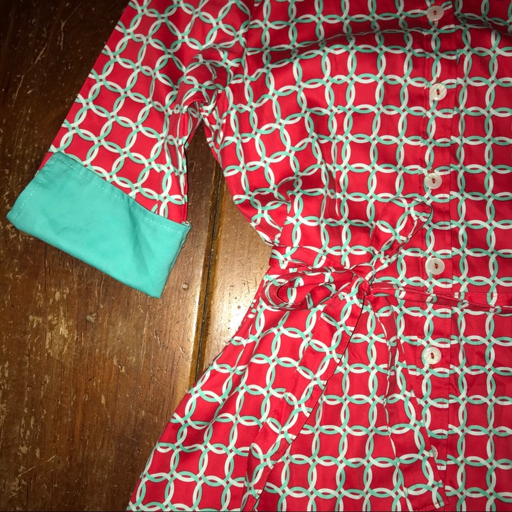 Haley and the Hound Madeline Tailored Shirtdress - Picture 5 of 13